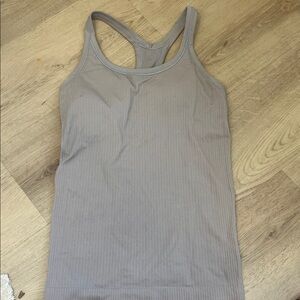 lululemon athletica Women's light blue Ribbed Racerback Tank